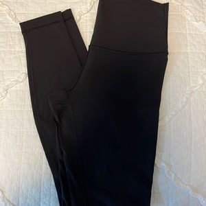 Lululemon wunder under leggings full length, high rise